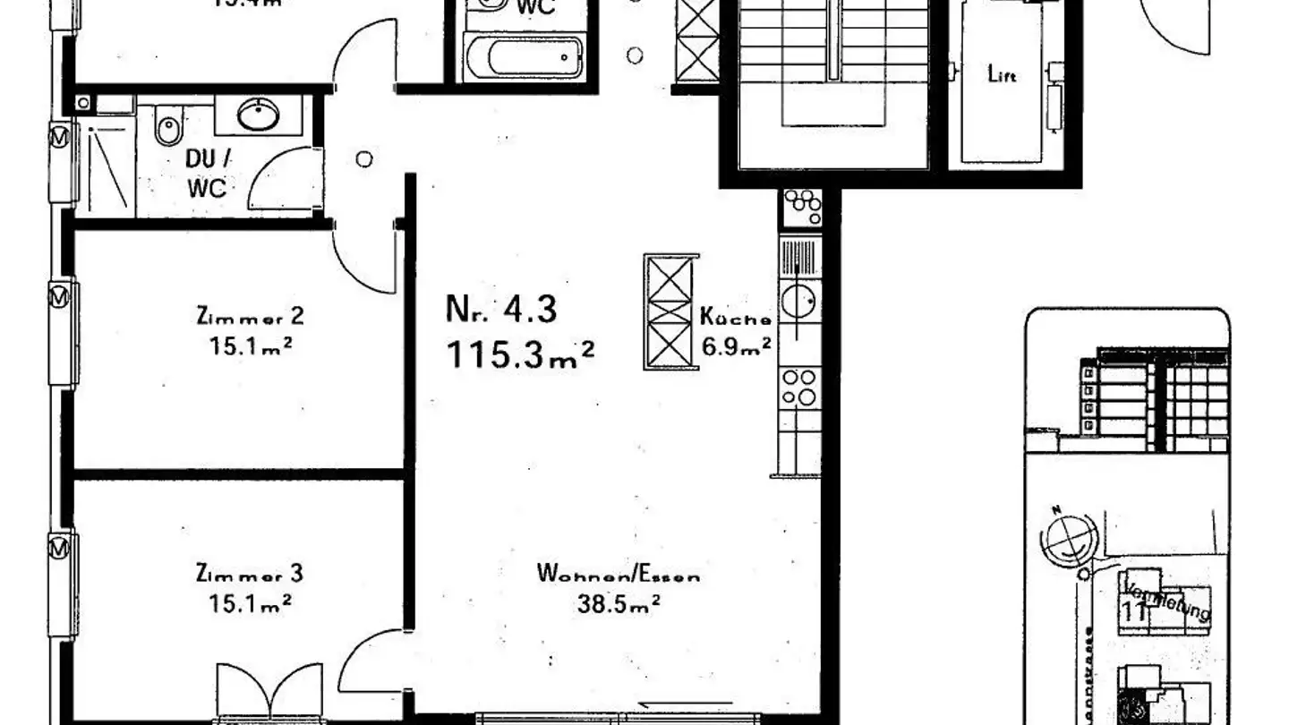 Appartamento in affitto - Weidmannstrasse 15, 8046 Zürich - Foto 2