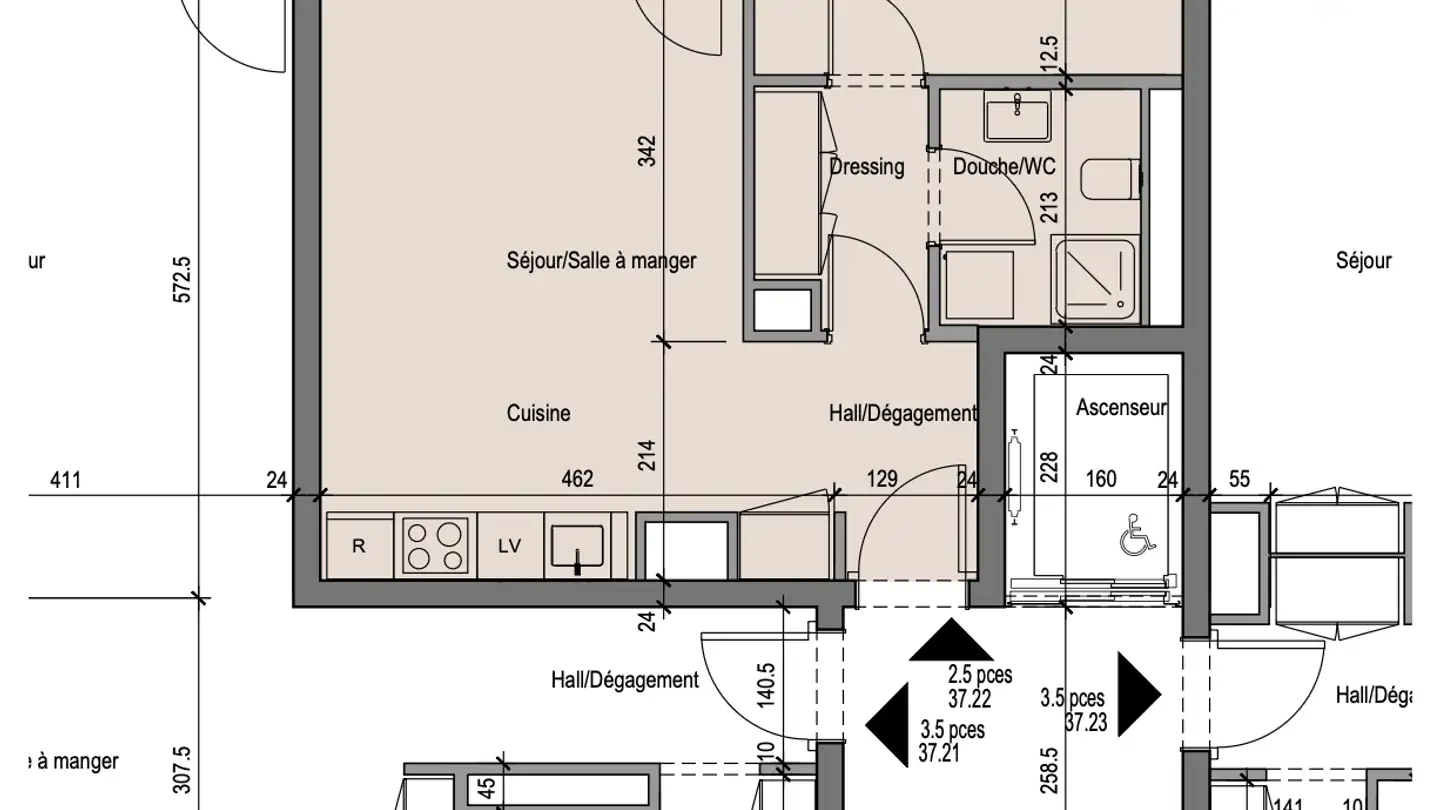 Apartment for rent - Chemin Falconnier 37, 1260 Nyon