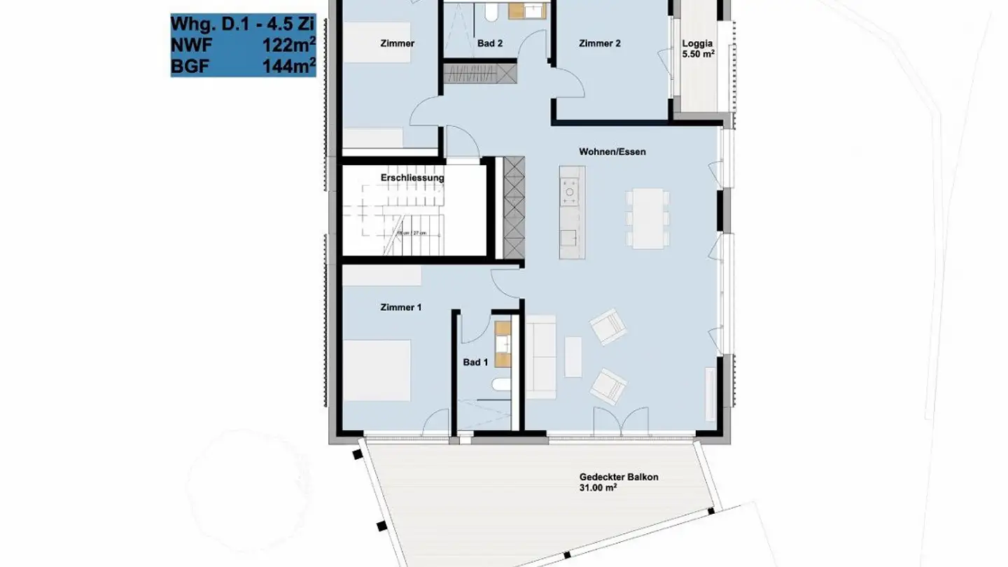 Apartment for rent - Streglia 3, 7418 Tumegl/Tomils - Photo 4