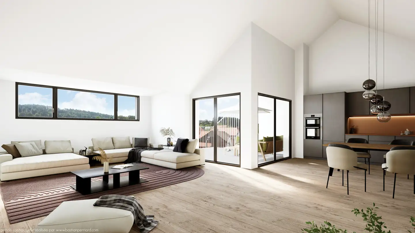 Appartamento in vendita - Place Du Village 8, 1484 Aumont - Photo 2