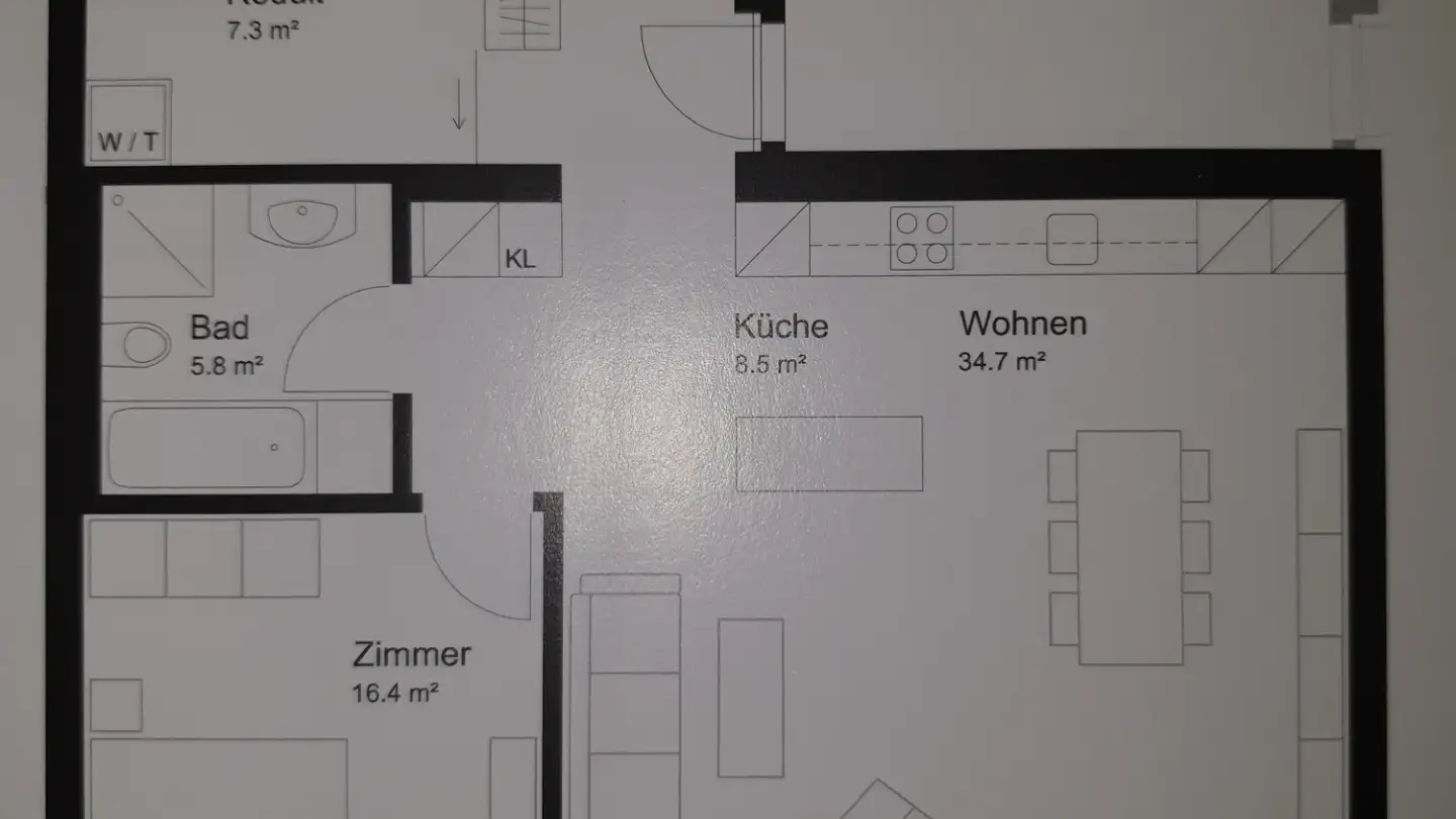 Stanza singola in affitto - Untere Zollgasse 133, 3063 Ittigen - Foto 4
