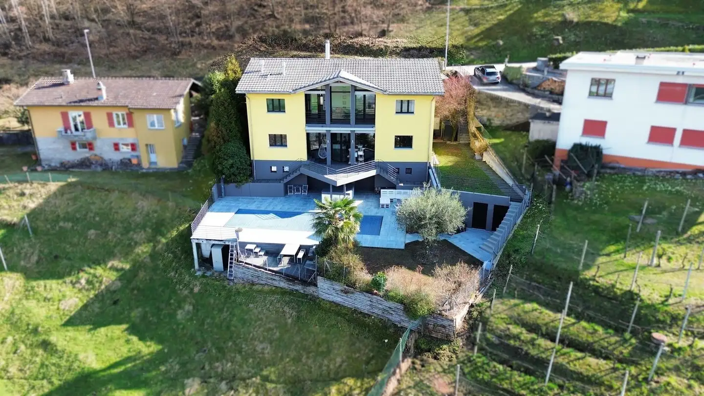 Doppelhaushälfte kaufen - Al Sècch 30, 6528 Camorino