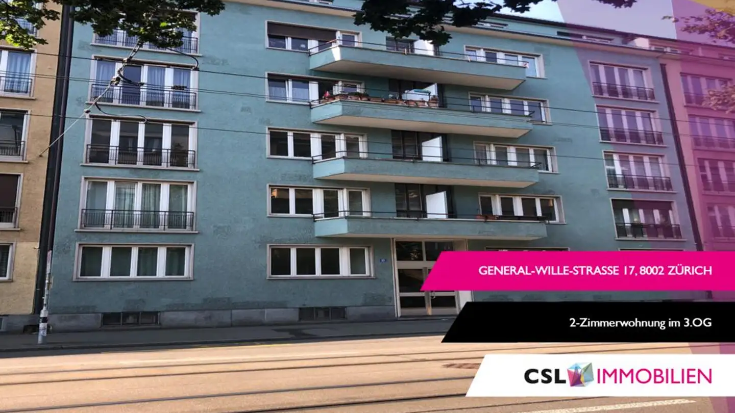 Appartement à louer - General-Wille-Strasse 17, 8002 Zürich