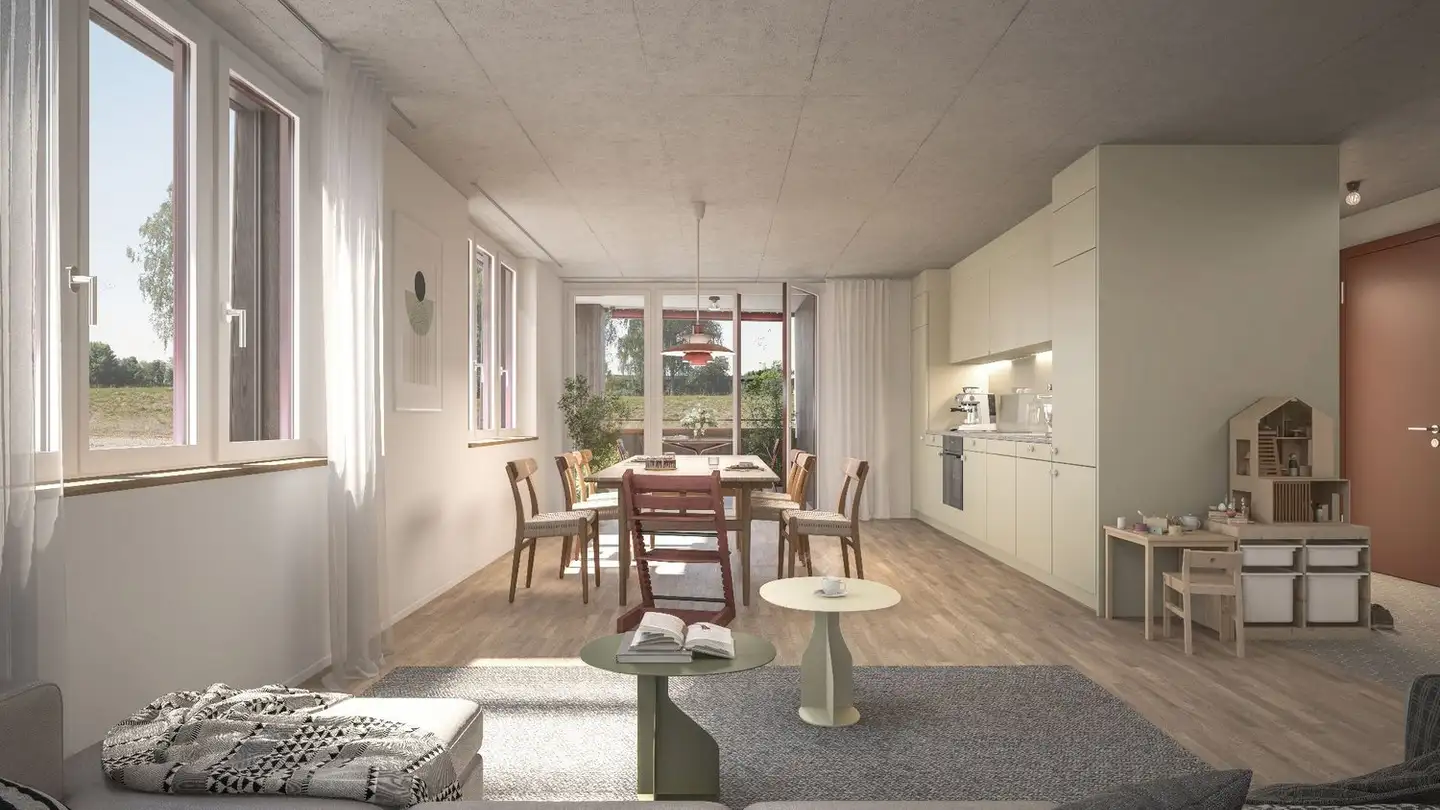 Appartement à louer - Langholzstrasse 10, 8618 Oetwil am See