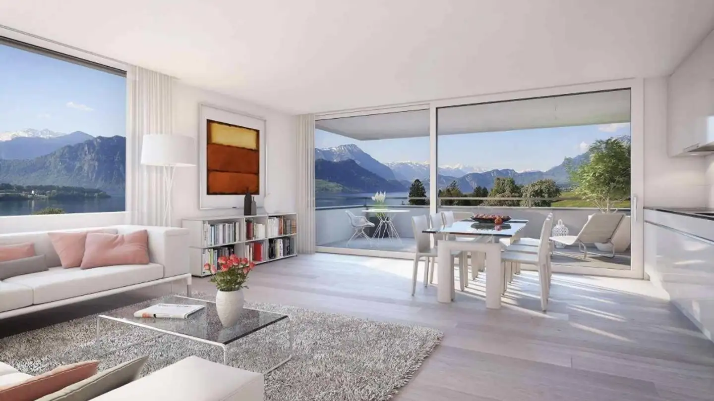 Wohnung mieten - Binsböschenweg 1, 6045 Meggen