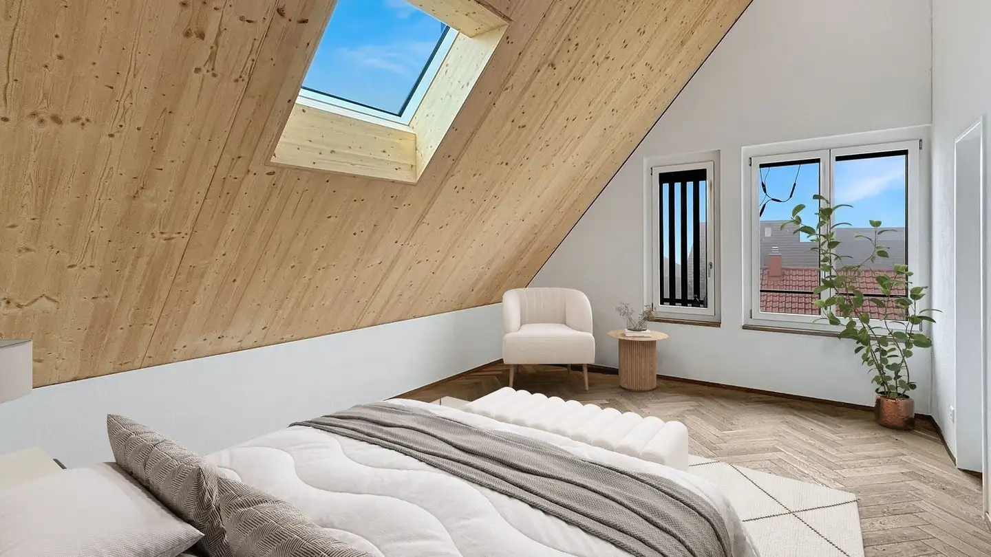 Duplex à louer - Ausserdorfstrasse 45, 8933 Maschwanden - Photo 2