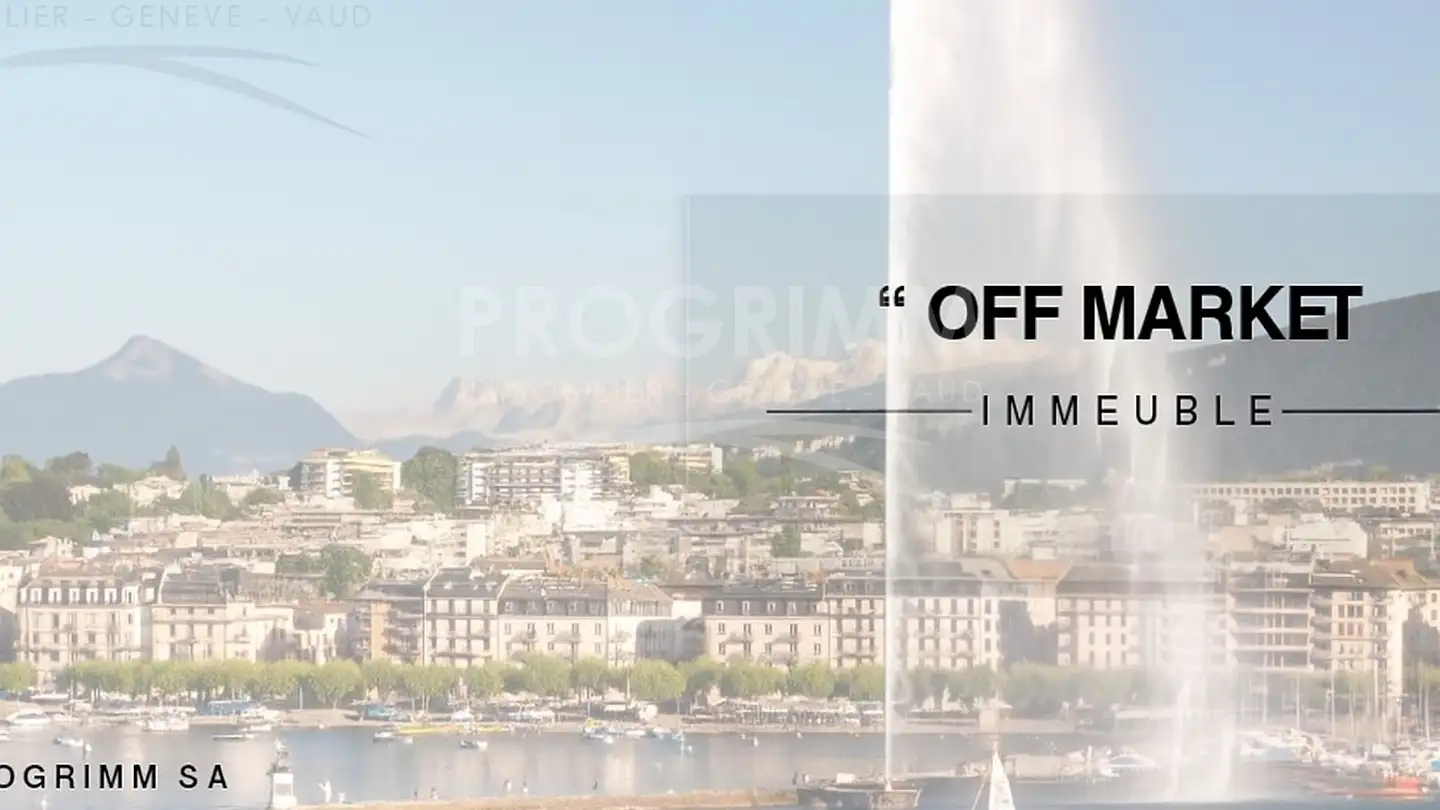 Residential building for sale - 1201 Genève