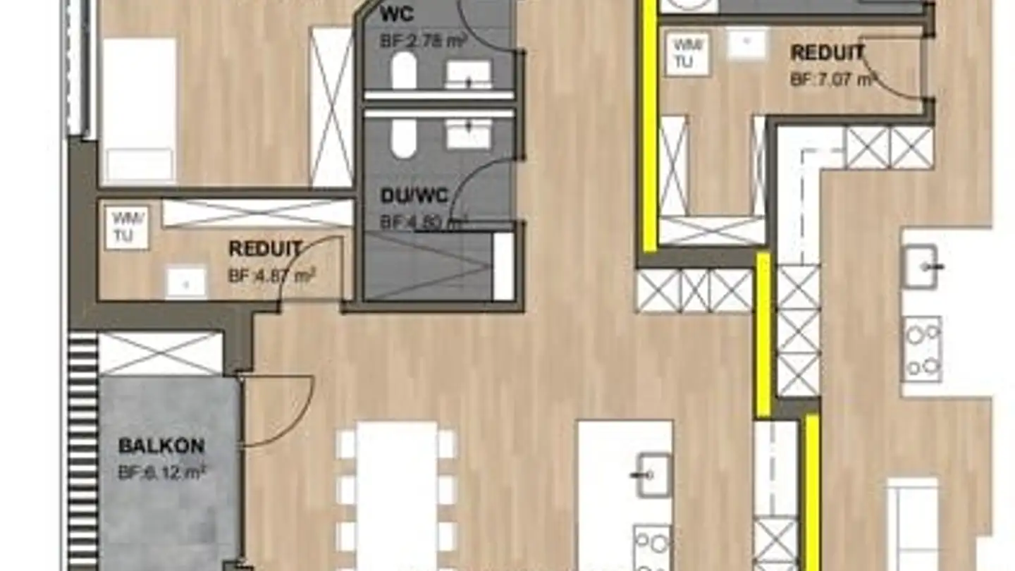 Appartamento in affitto - Pilatusstrasse 7, 5734 Reinach AG - Foto 3