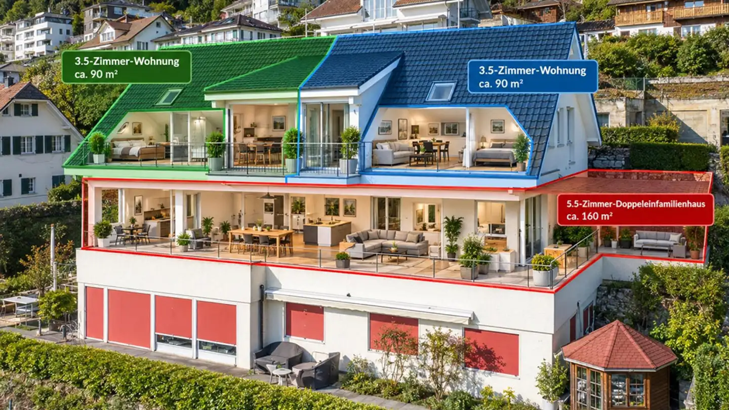 Semi-detached house for sale - 6243 Egolzwil
