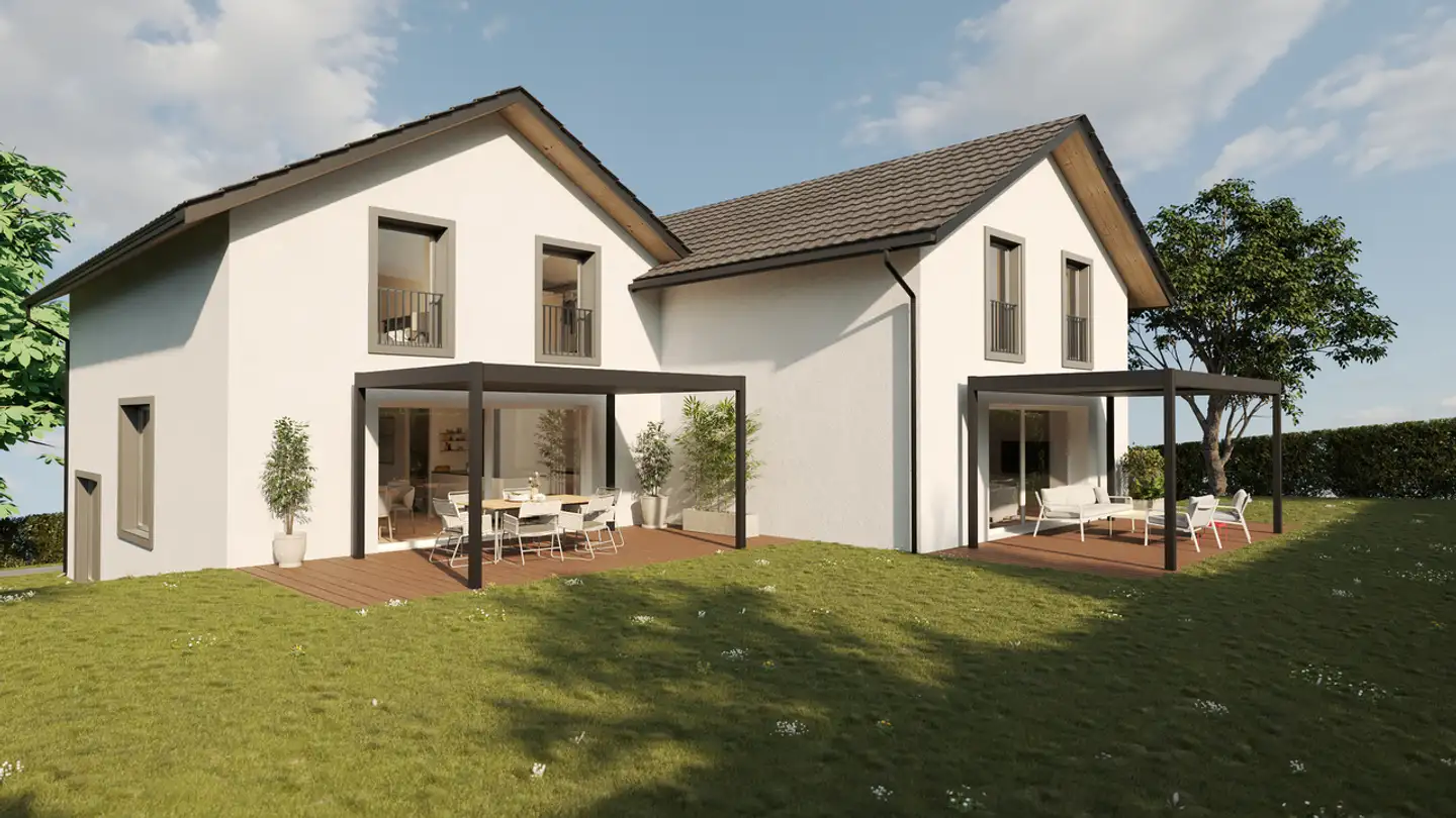 Maison en terrasse à vendre - Vers-Chez-Carrard 39, 1473 Font - Photo 2