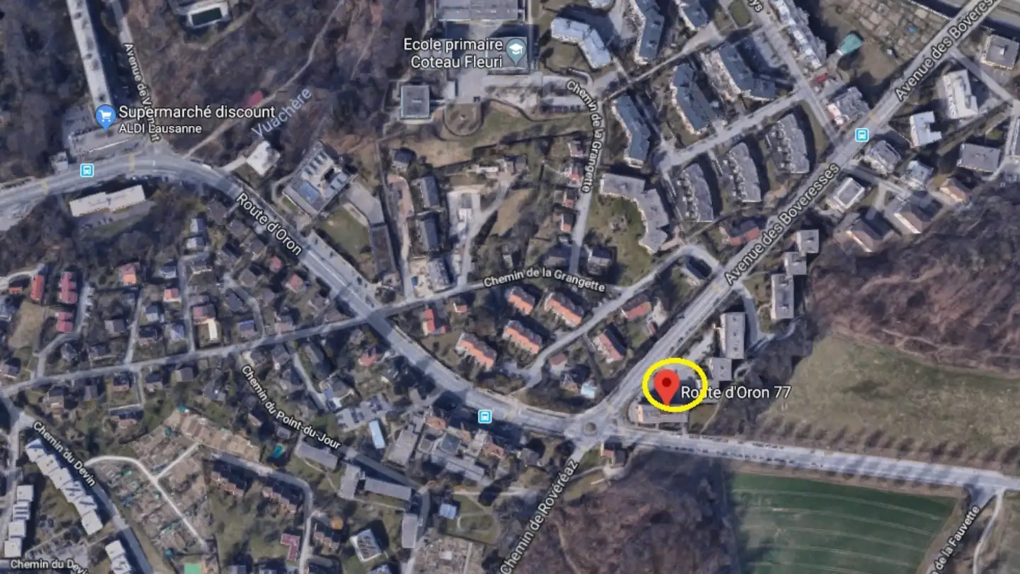 Tiefgaragenstellplatz mieten - Route D'oron 77, 1010 Lausanne