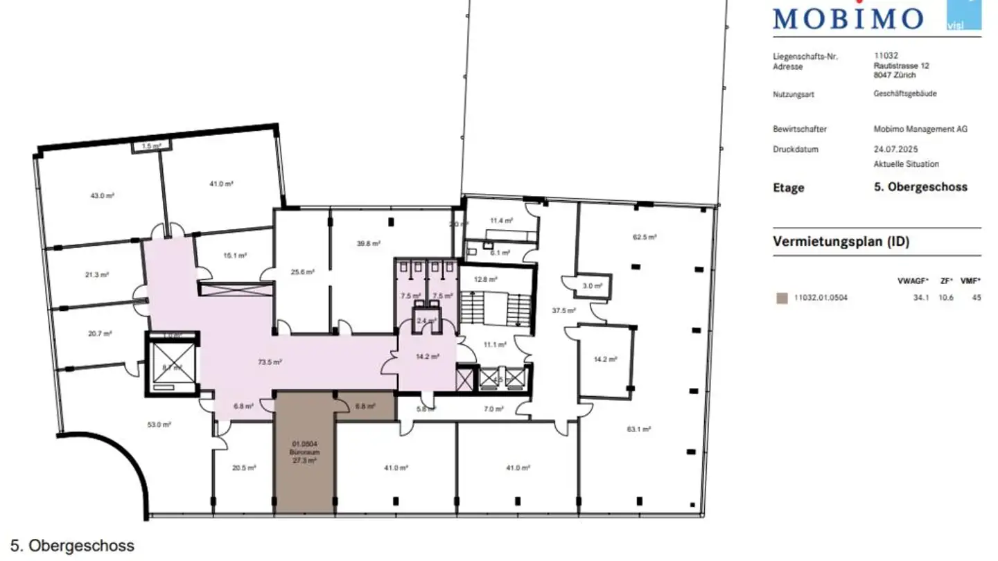 Bureau à louer - Rautistrasse 12, 8047 Zürich - Photo 2