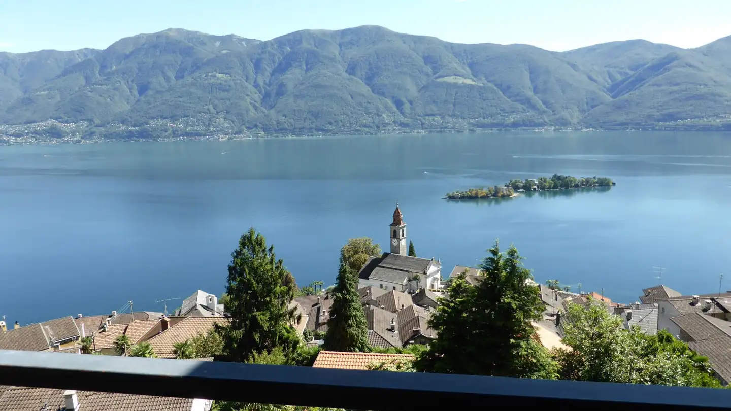 Appartement à louer - Via Barcone 30, 6622 Ronco sopra Ascona