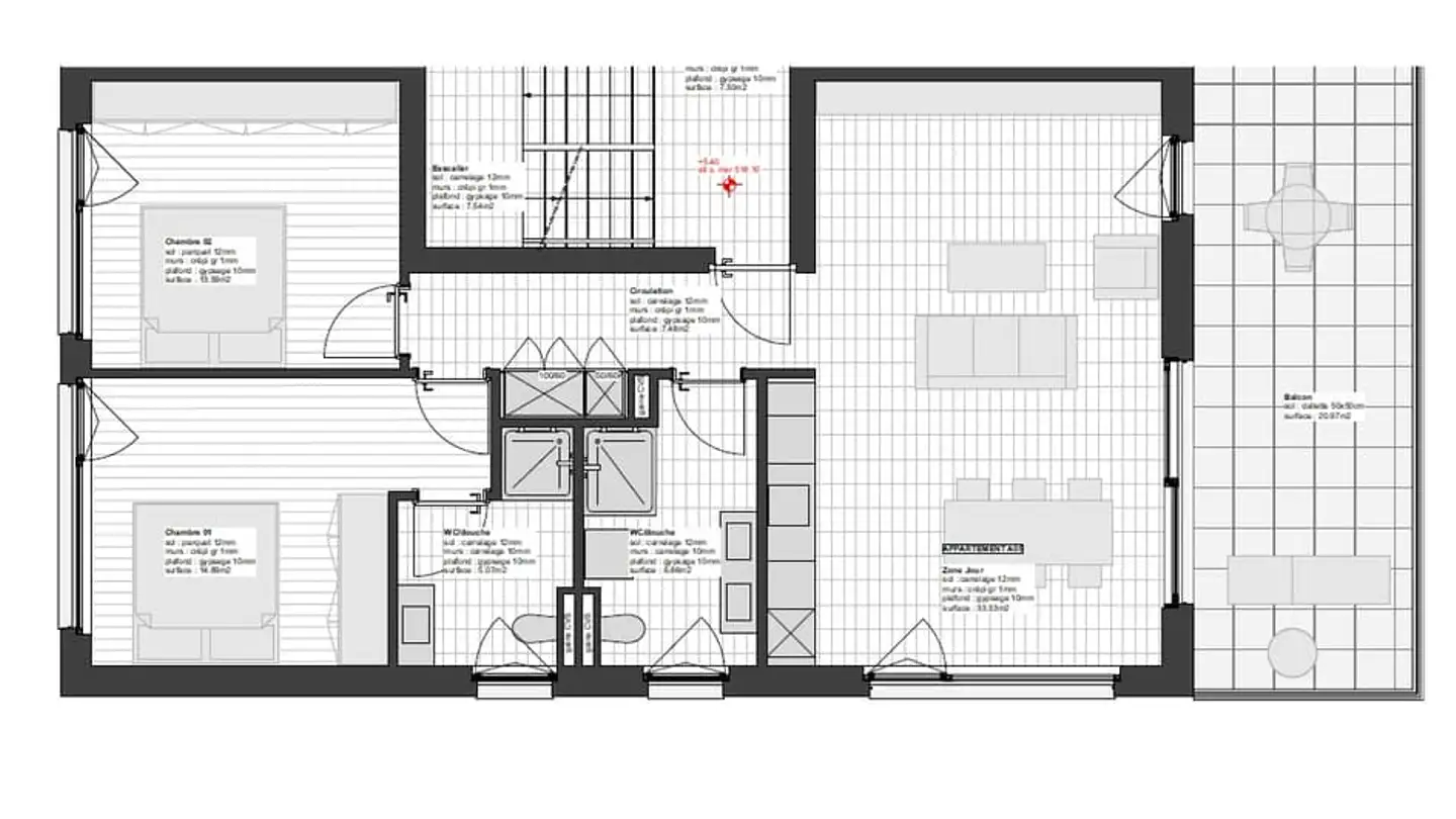 Wohnung mieten - Impasse Du Rhonett 16, 3966 Chalais - Foto 3