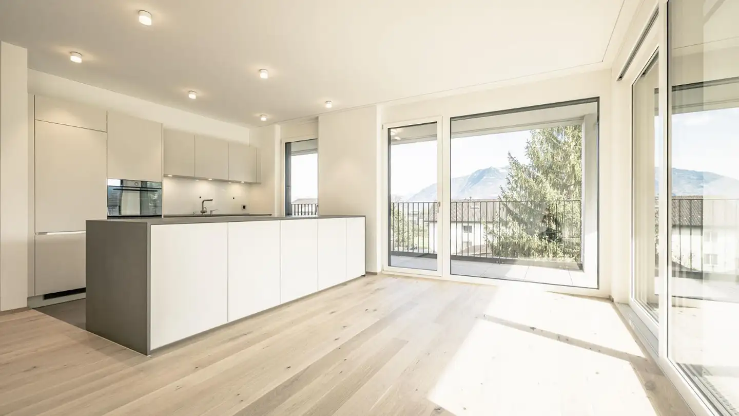 Appartement à louer - Werdenstrasse 49, 9472 Grabs