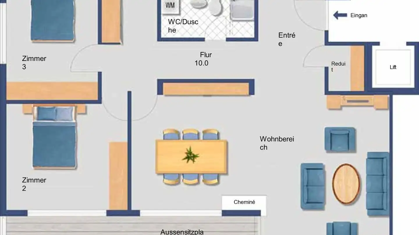 Apartment for rent - Talacherstrasse 4, 8103 Unterengstringen - Photo 2