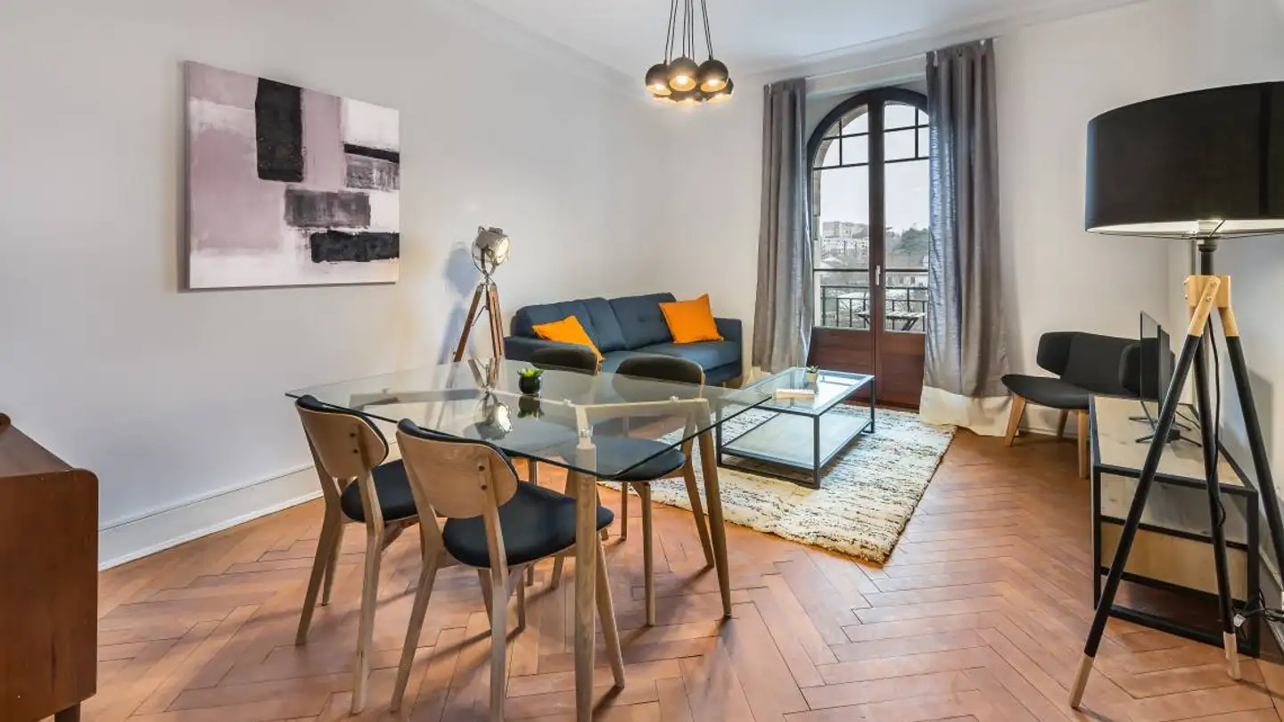 Möblierte Wohnung mieten - Avenue Giuseppe- Motta 14, 1202 Genève