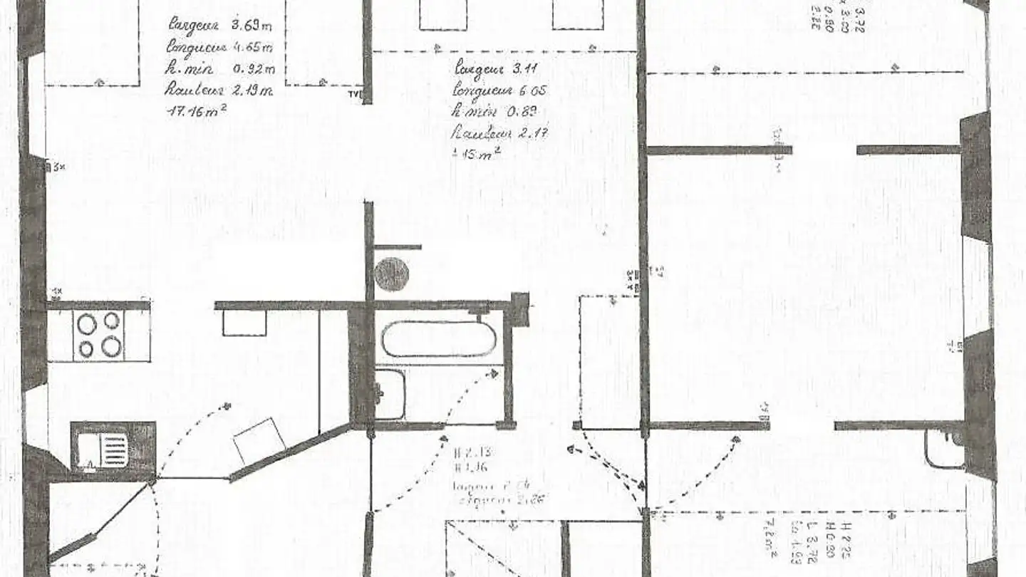 Wohnung mieten - Les Pontins, 2610 Les Pontins - Foto 3