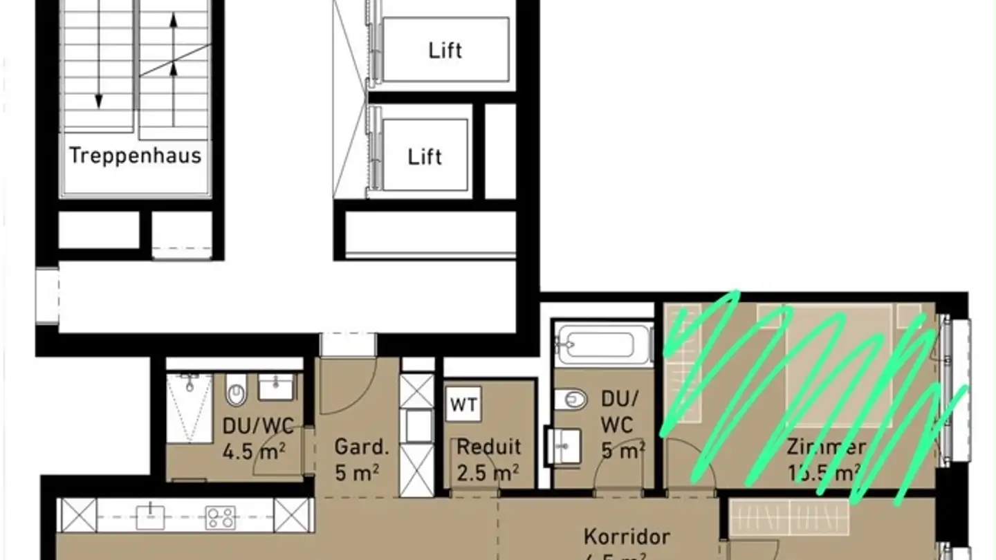 Appartamento in affitto - Am Mattenhof 2a, 6010 Kriens - Foto 2