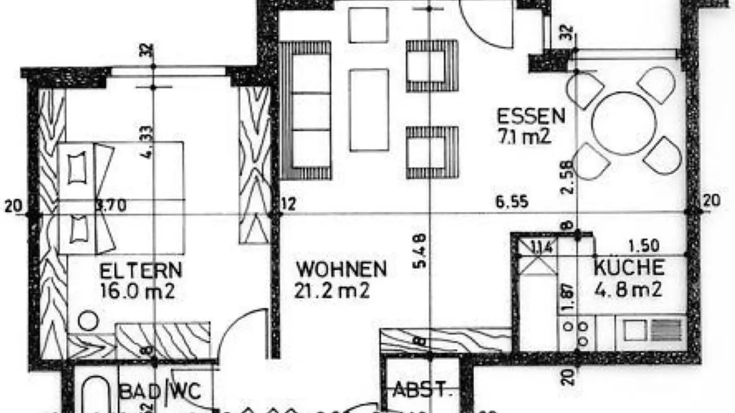 Appartement à louer - Boldistrasse 8, 5415 Rieden AG - Photo 4