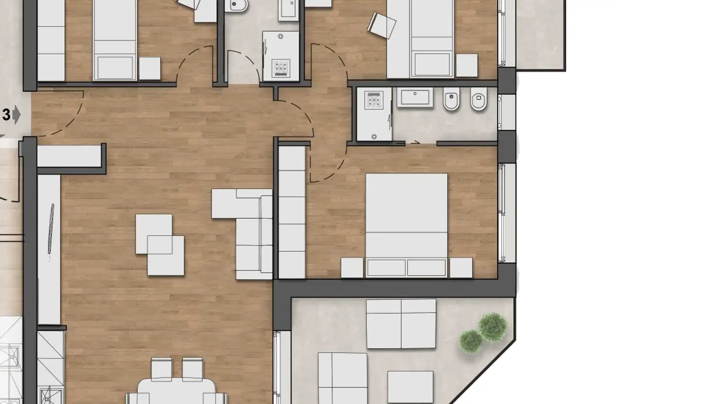 Wohnung kaufen - Strada Della Castellanza 99, 6968 Sonvico - Foto 2