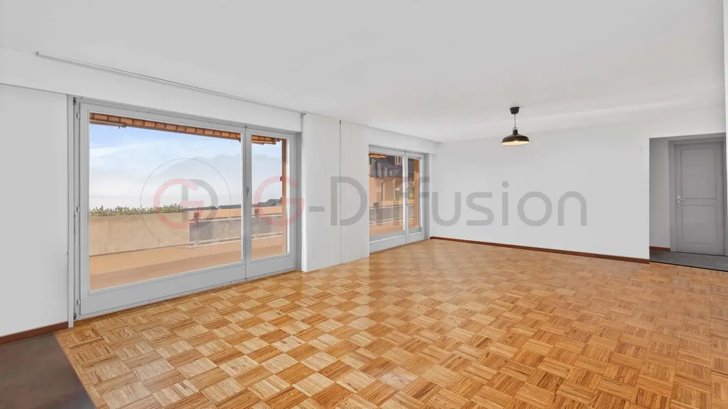 Appartement à louer - 1096 Cully