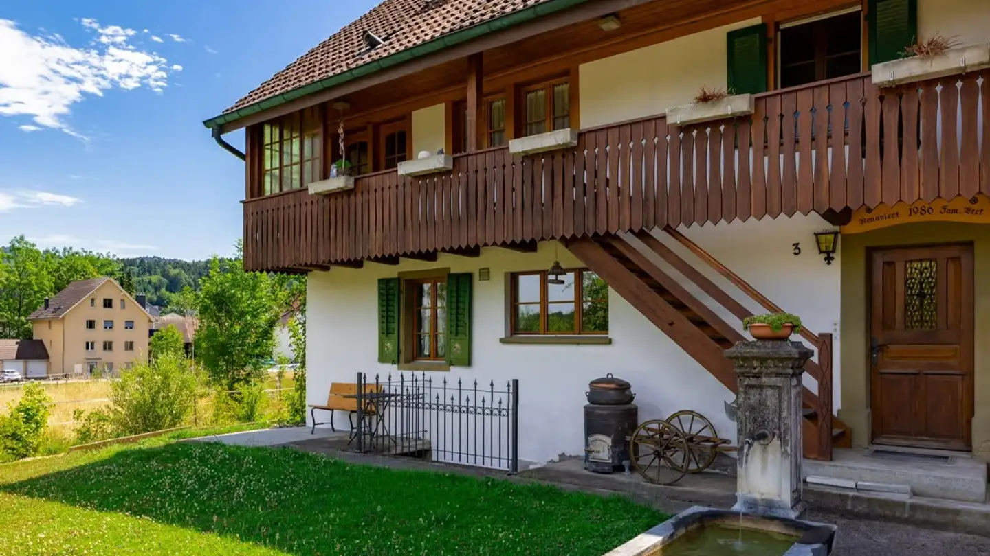 Attic flat for rent - Brühlstrasse 3, 5727 Oberkulm