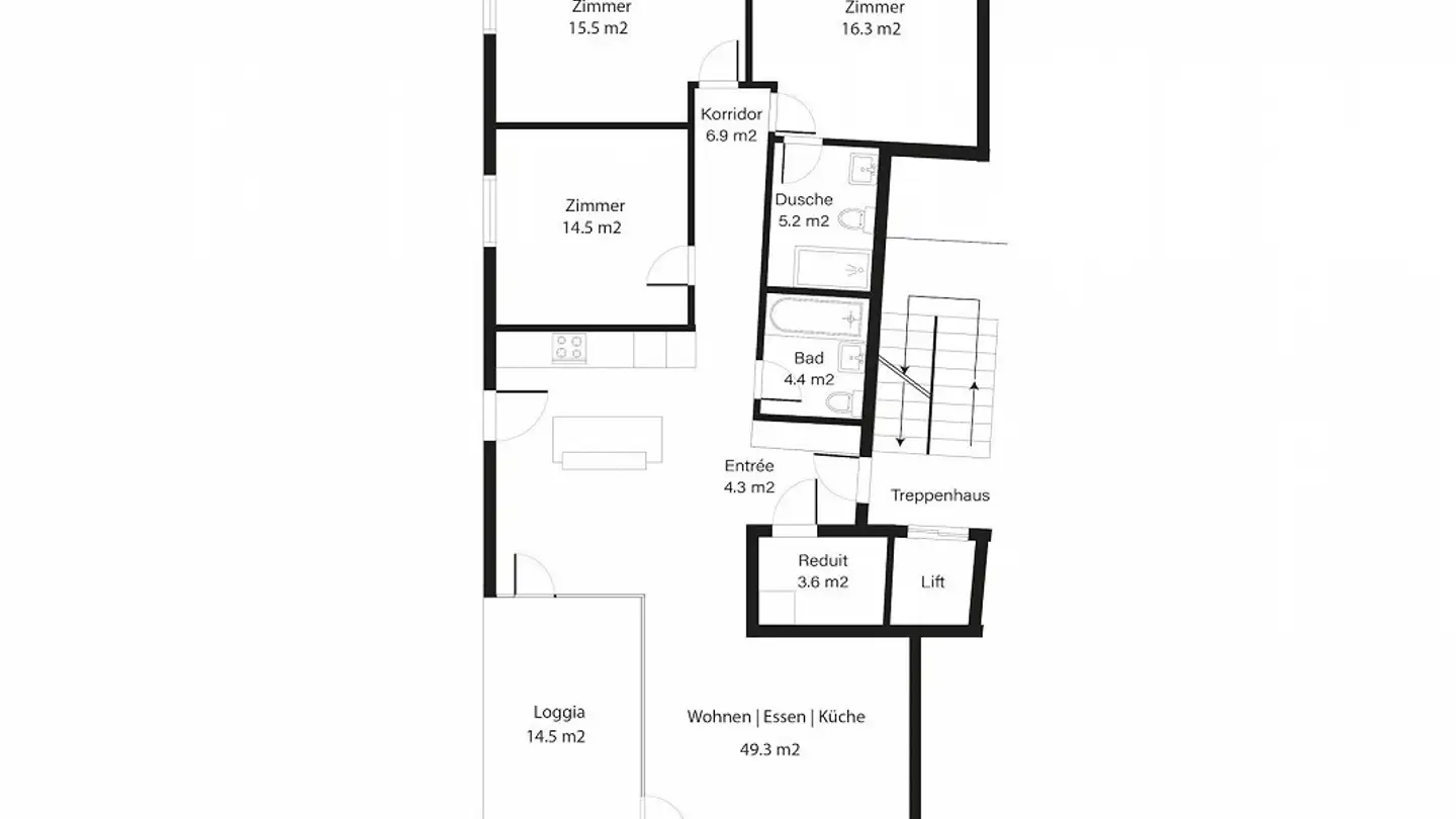 Appartement à vendre - Claridapark 3, 8636 Wald ZH - Photo 2