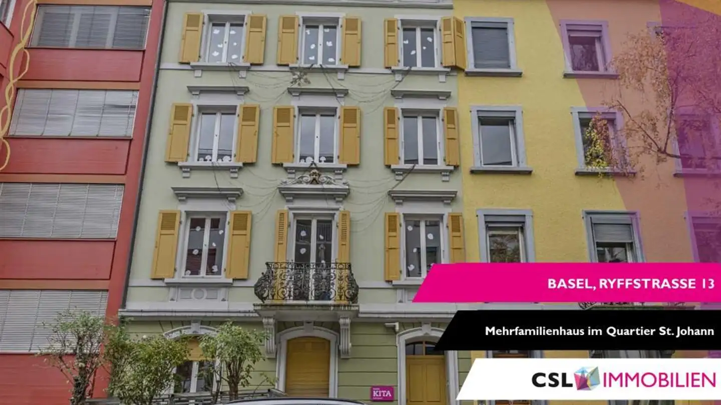 Immeuble résidentiel à vendre - Ryffstrasse 13, 4056 Basel