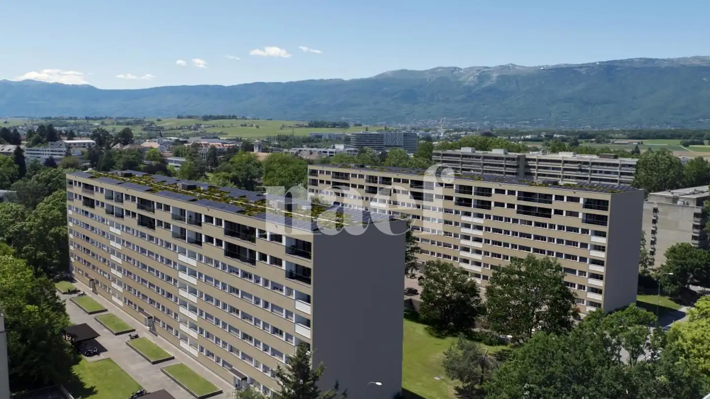 Covered parking space for rent - Rue De La Prulay 30, 1217 Meyrin