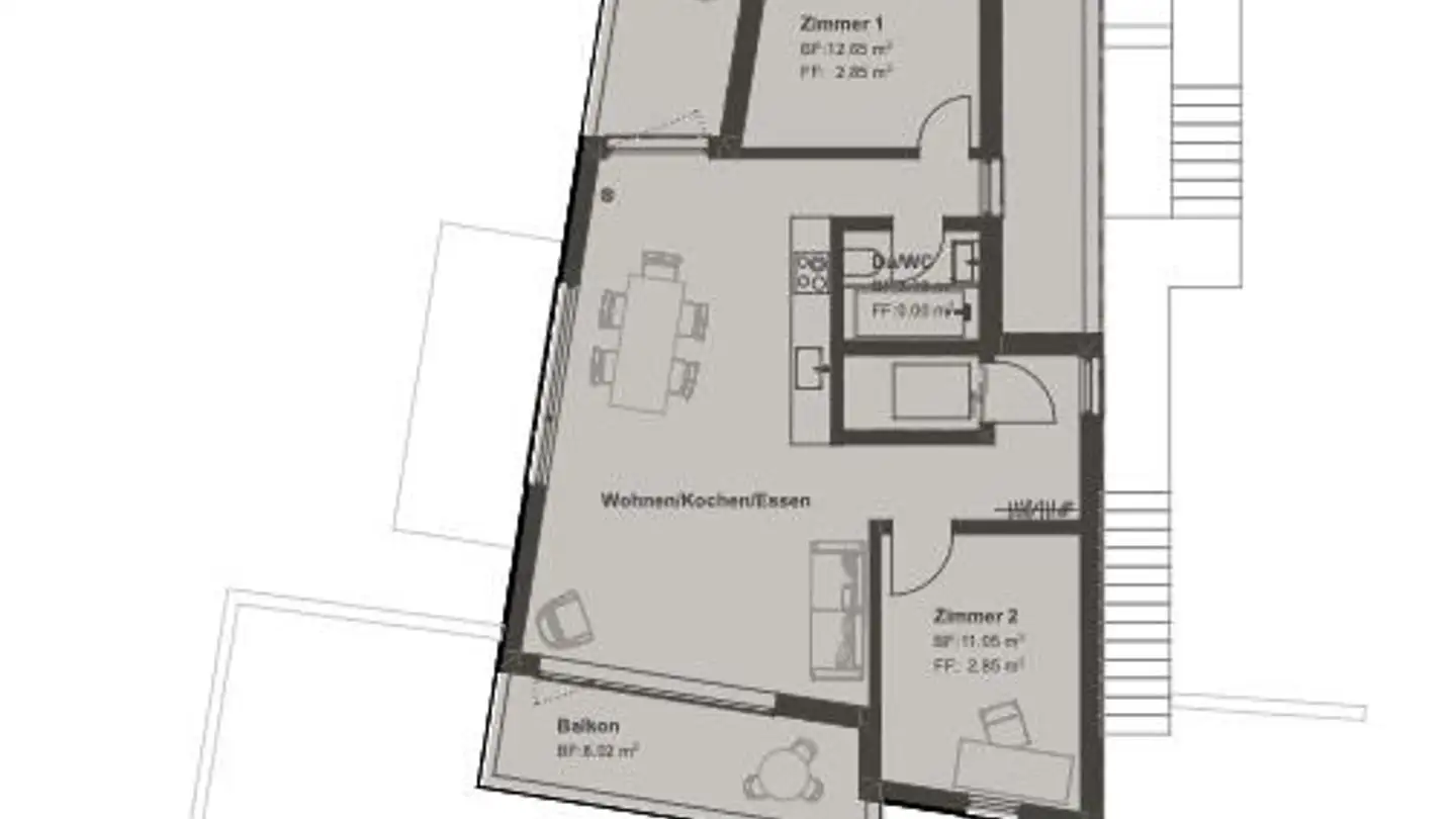 Penthouse for sale - 9478 Azmoos - Photo 4