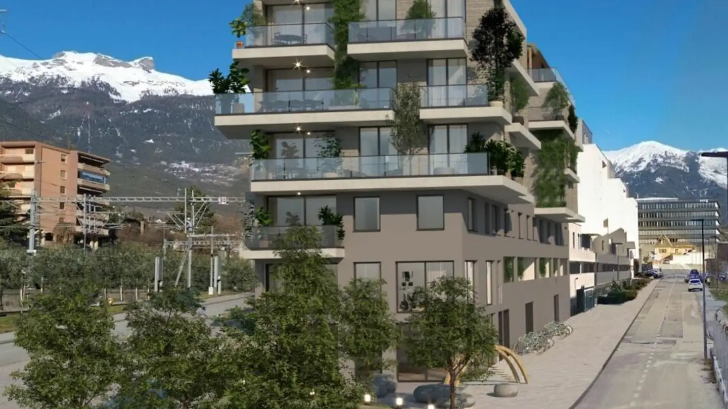 Appartement à vendre - Avenue Des Platanes 14, 3960 Sierre