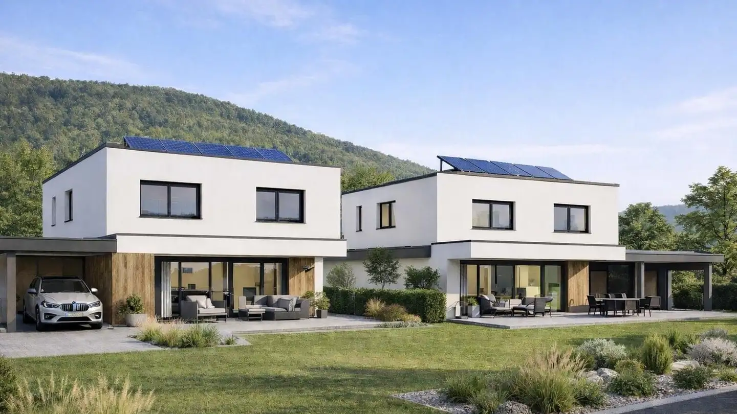 Doppelhaushälfte kaufen - 2852 Courtételle