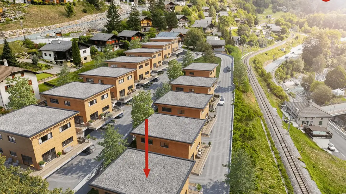 Casa singola in affitto - Zer Brigga 1, 3983 Filet - Foto 3