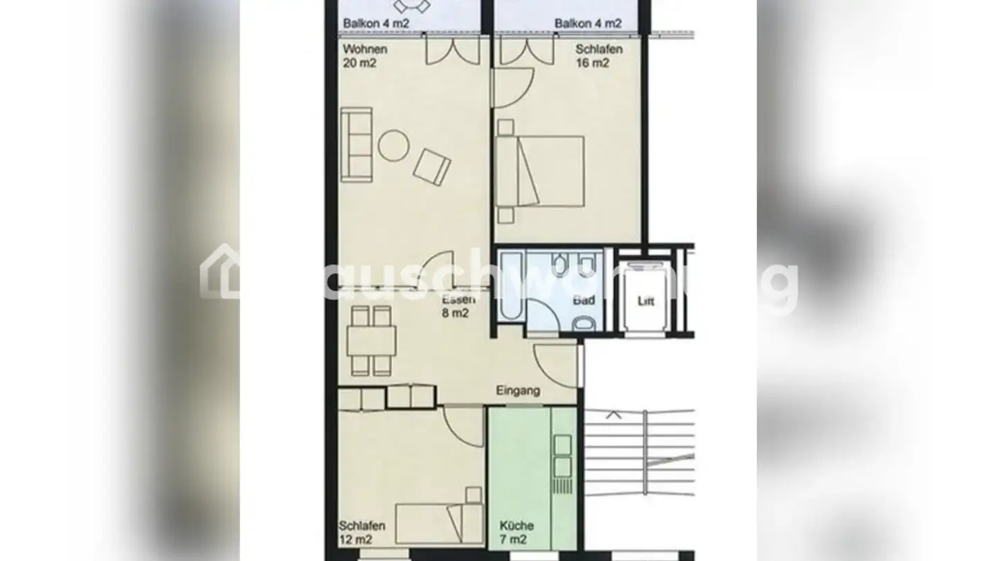 Apartment for rent - Oerlikonerstrasse 37, 8057 Zürich