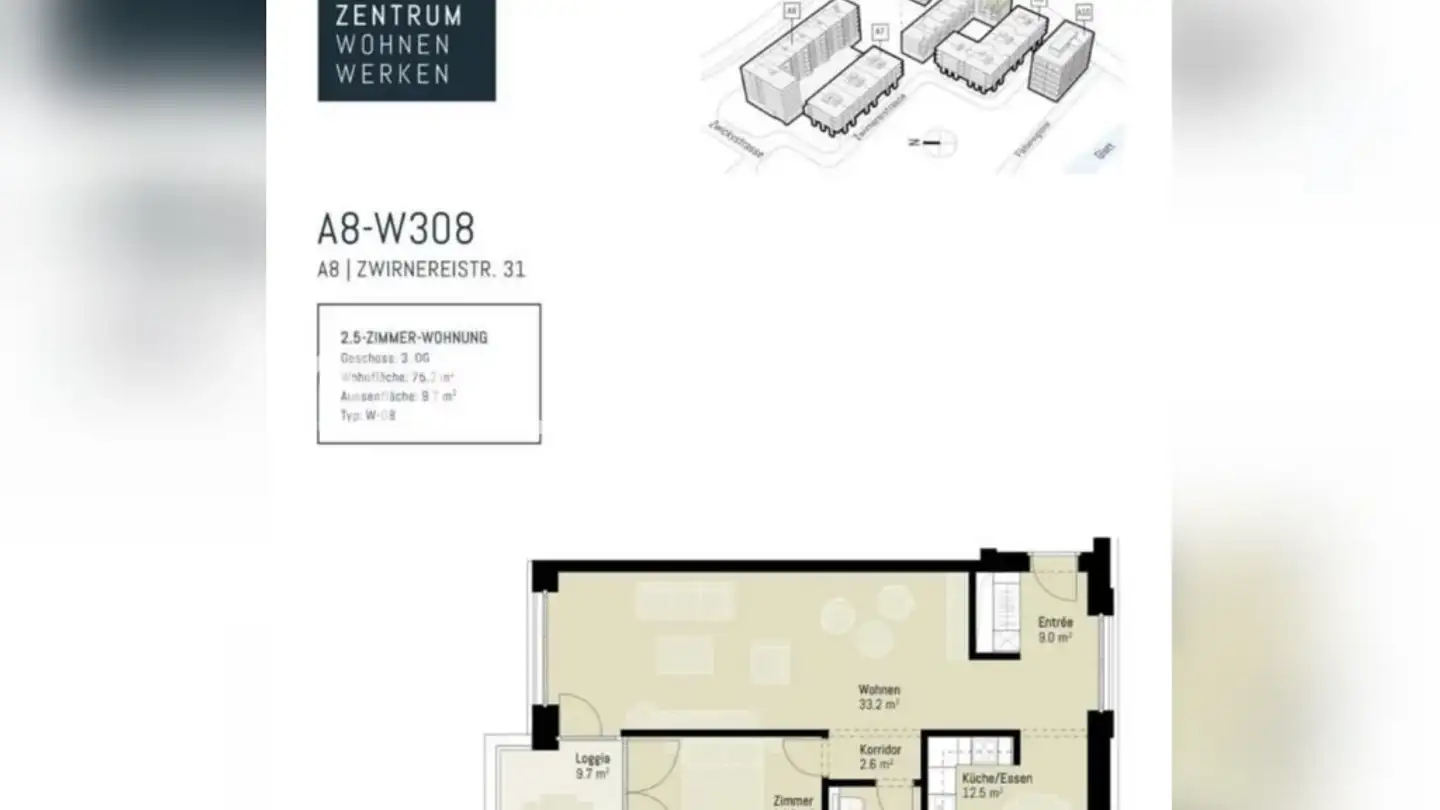 Appartement à louer - 8304 Wallisellen