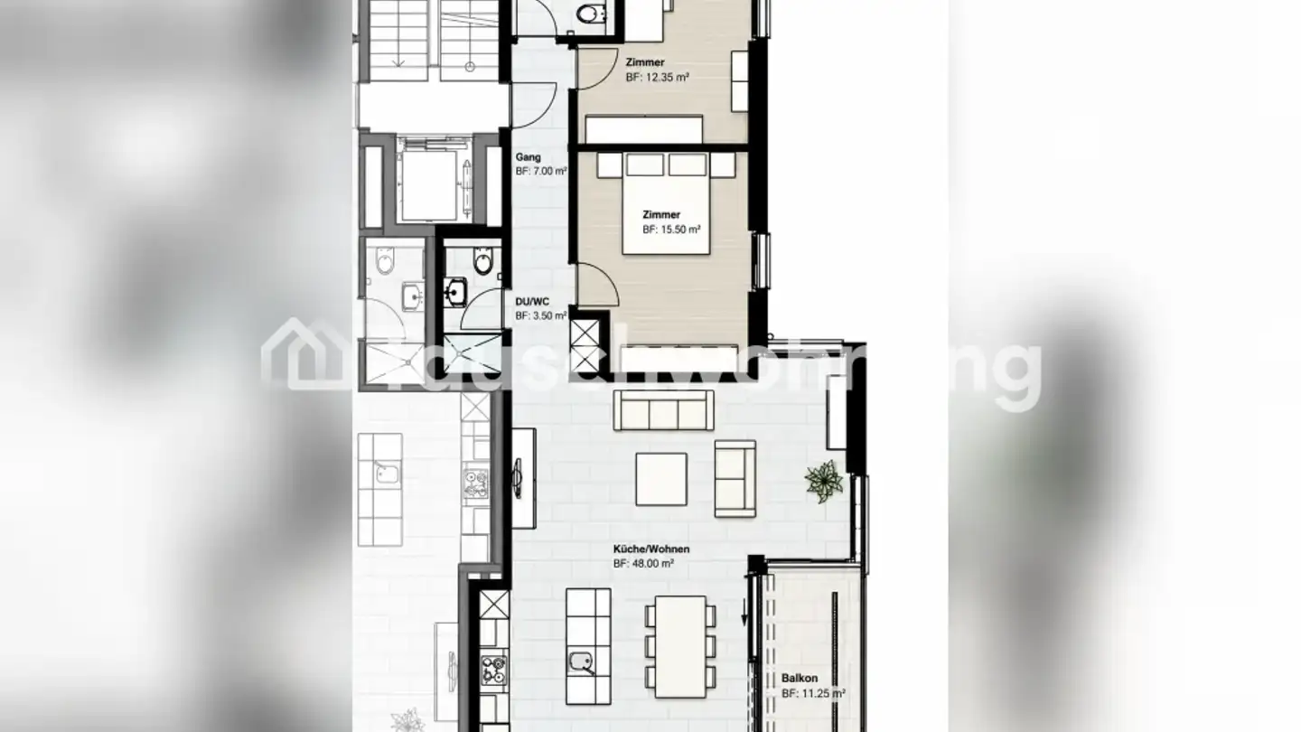 Apartment for rent - Brunaustrasse 33, 8002 Zürich - Photo 2