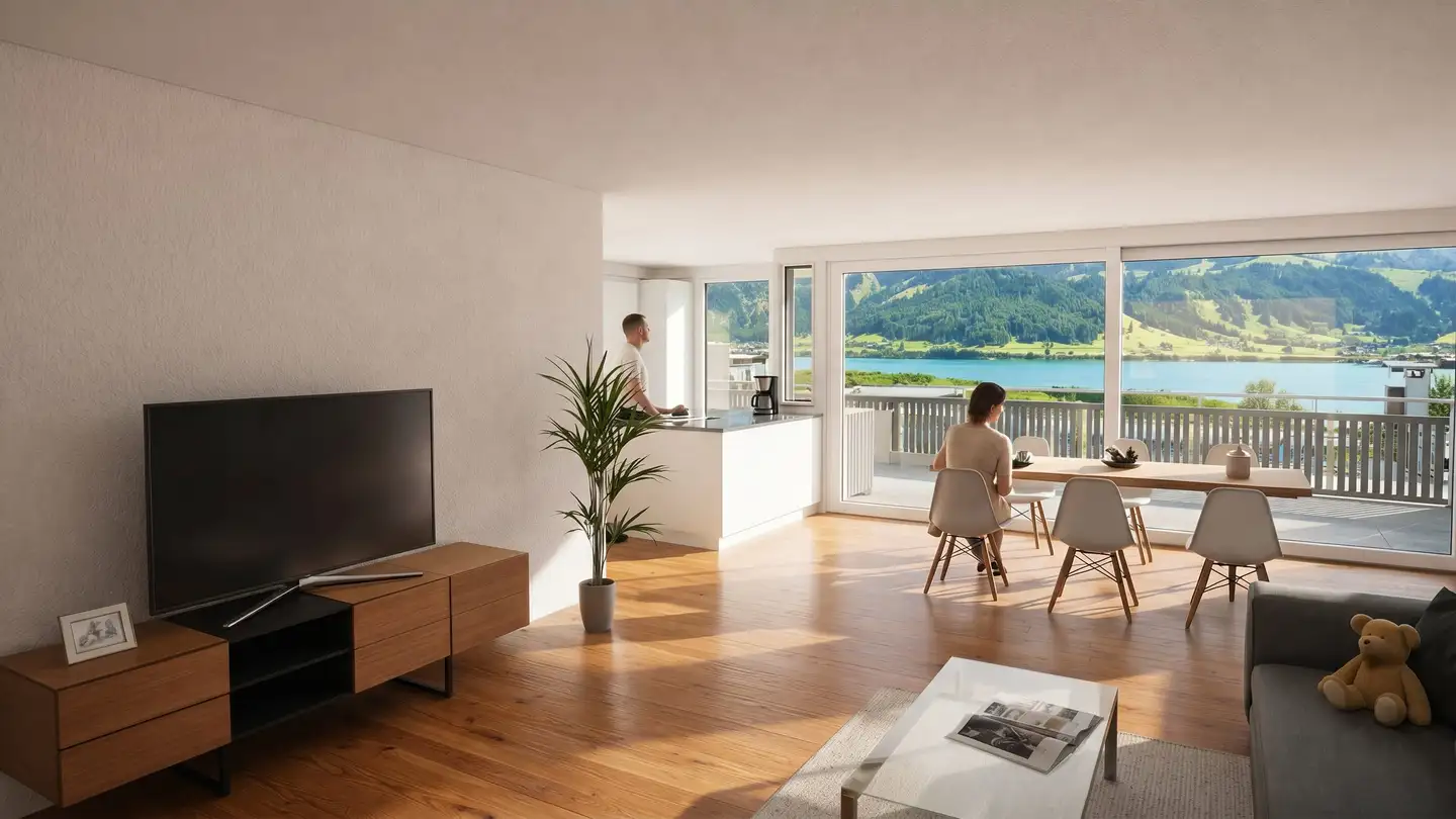 Penthouse kaufen - Sunnhaldenstrasse 6, 8844 Euthal