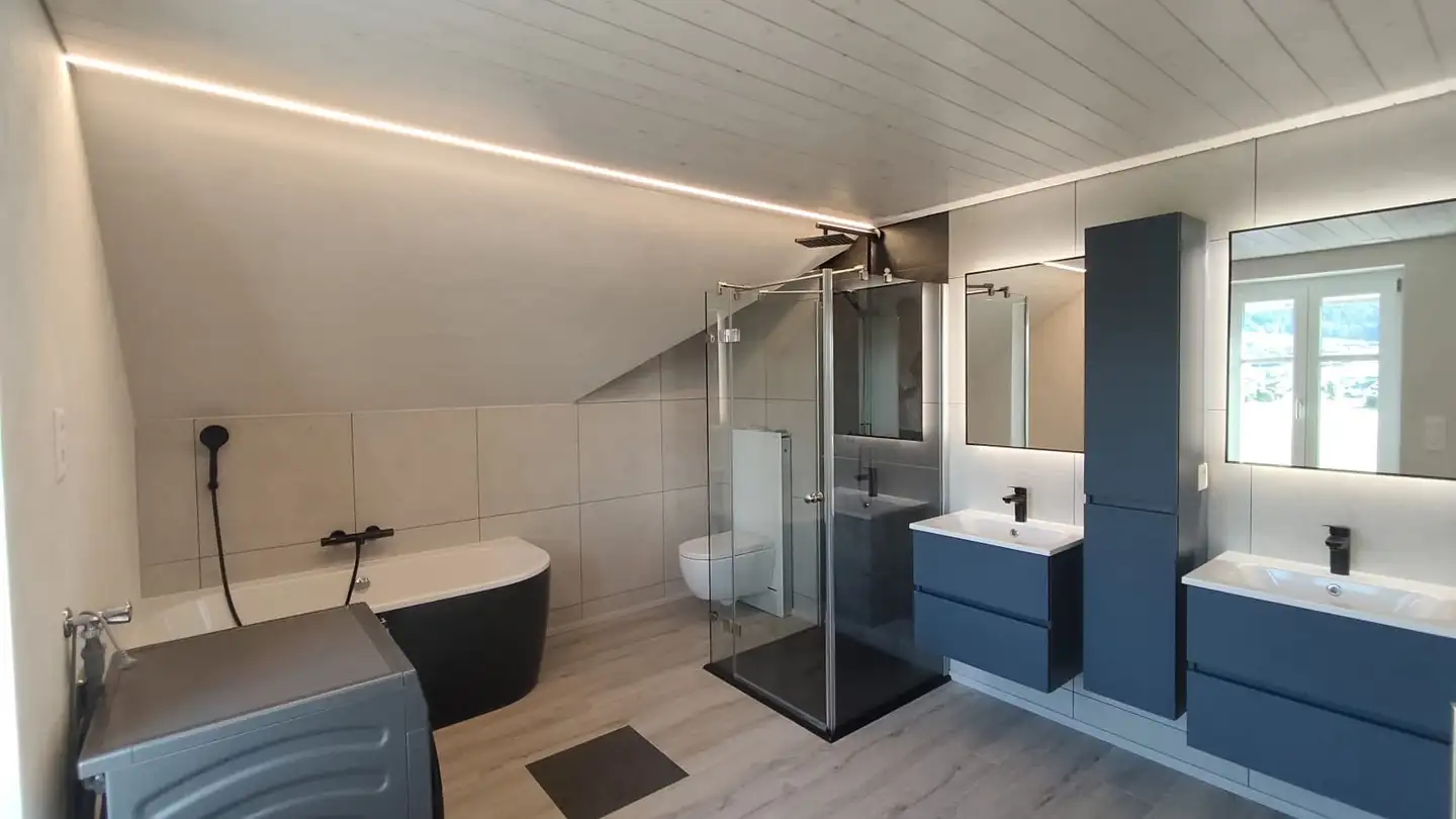 Attic flat for rent - Stationsweg 1, 8854 Siebnen - Photo 4
