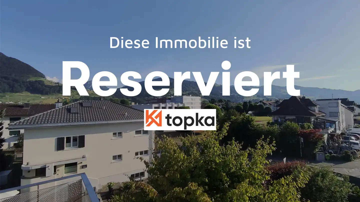 Dachgeschosswohnung mieten - Stationsweg 1, 8854 Siebnen
