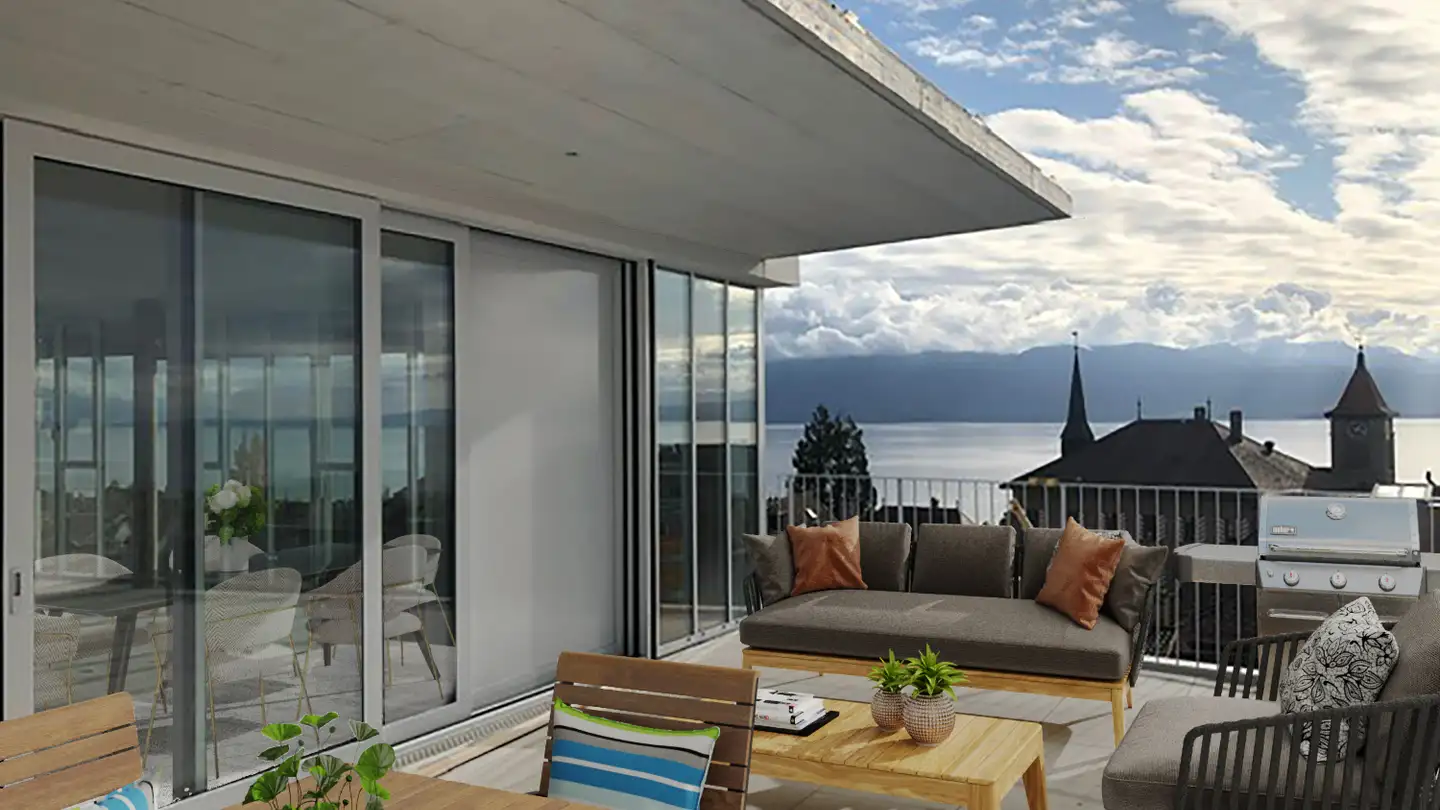 Apartment for rent - Avenue Du Prieuré 13, 1009 Pully - Photo 3