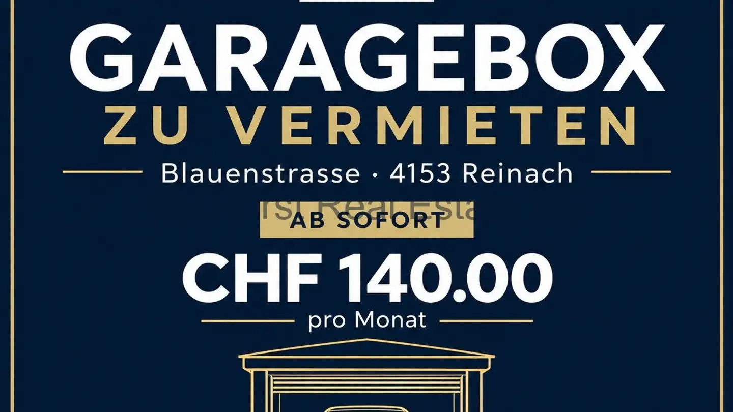 Garage singolo in affitto - Blauenstrasse, 4153 Reinach BL