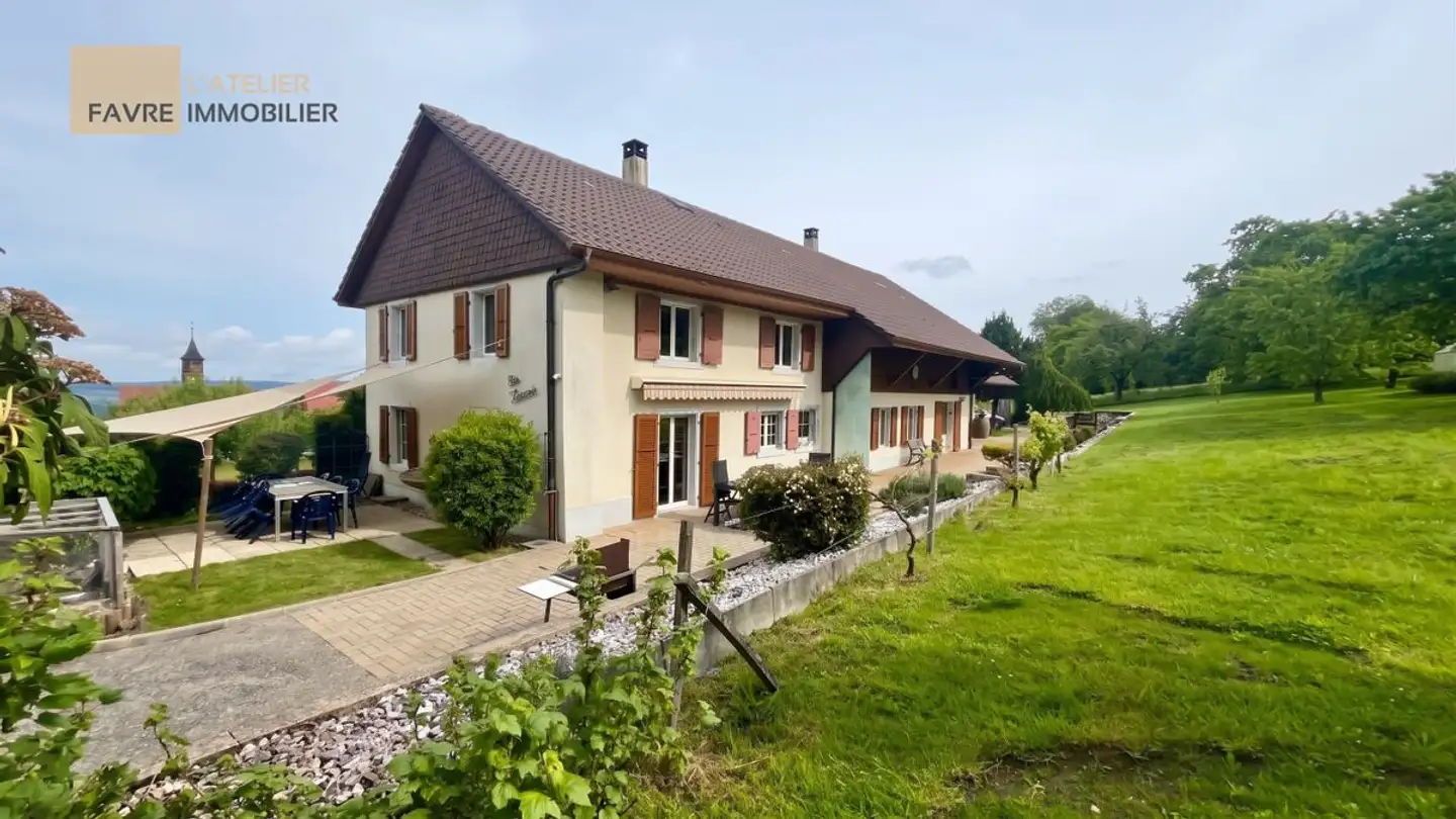 Casa singola in vendita - Chemin Des Cerisiers 2, 1682 Villars-Bramard - Foto 2