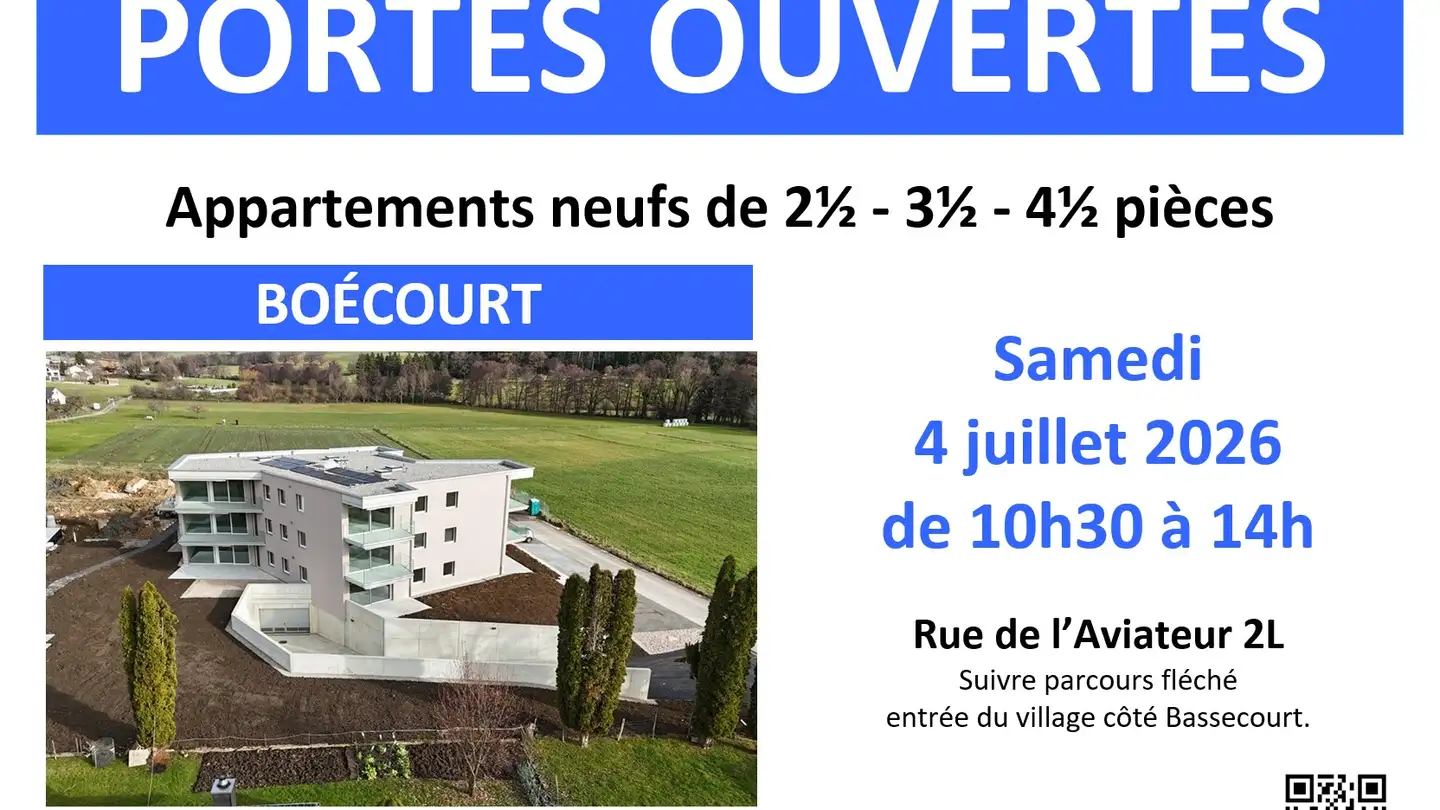 Appartement à vendre - 2856 Boécourt