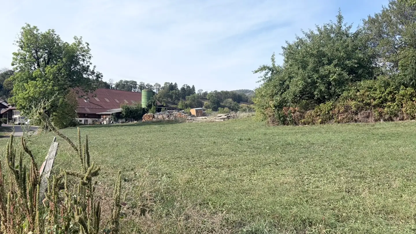 Terrain constructible à vendre - 2824 Vicques