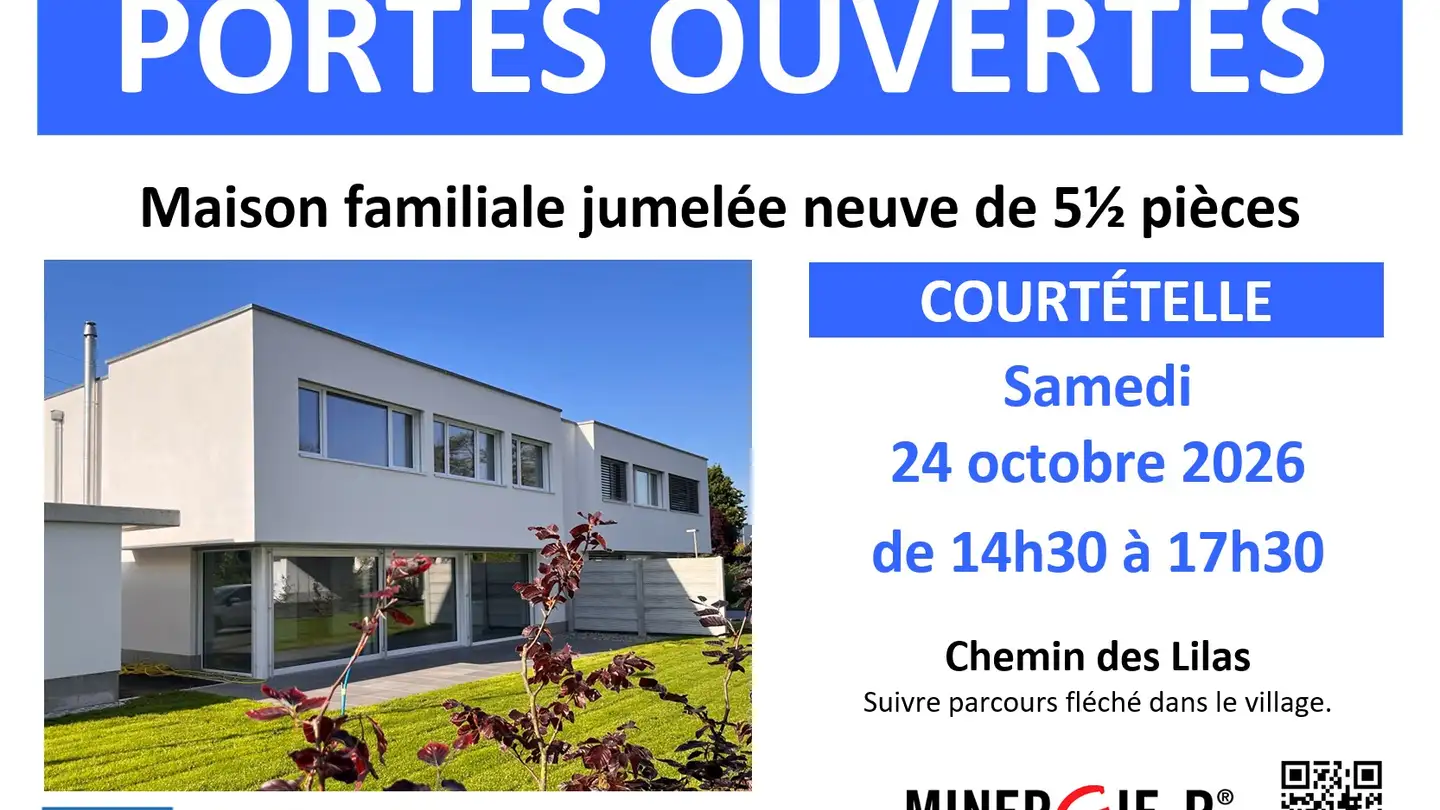 Semi-detached house for sale - 2852 Courtételle