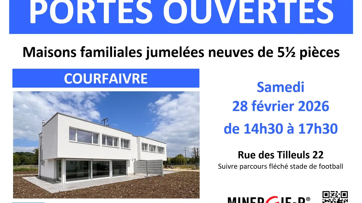 Maison jumelle à vendre - 2853 Courfaivre