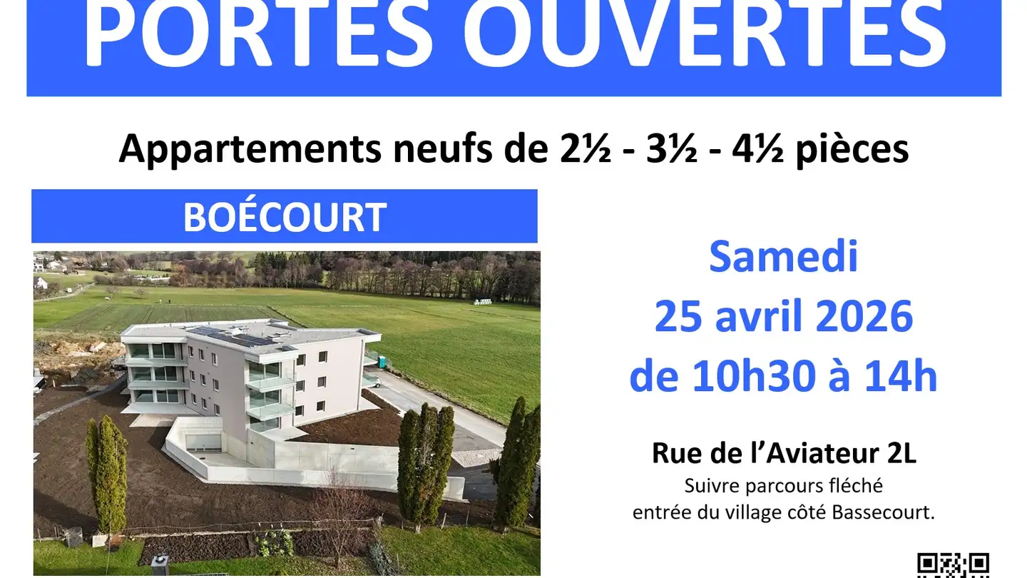 Apartment for sale - 2856 Boécourt