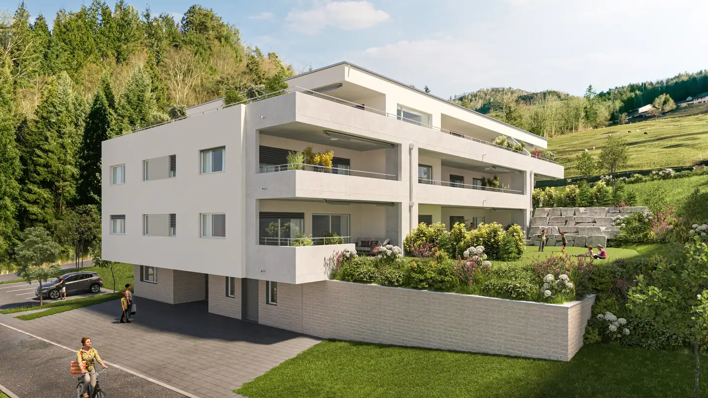 Penthouse for sale - Steigrütiweg 1, 9620 Lichtensteig