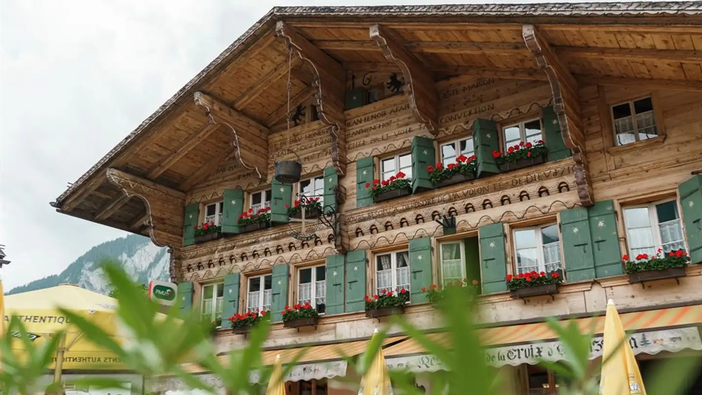 Immeuble mixte à vendre - 1660 Château-d'Oex